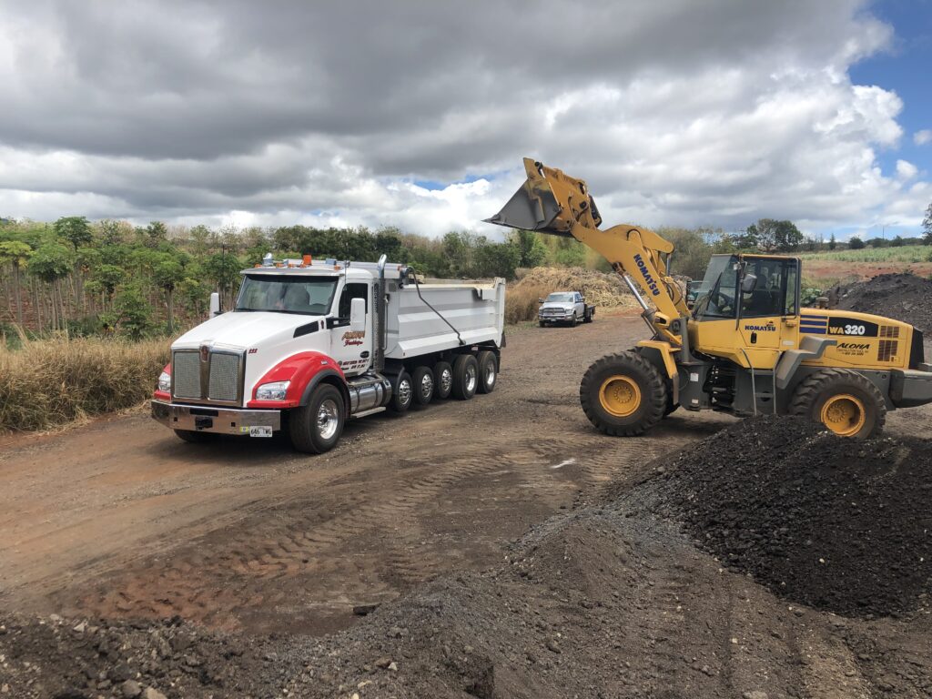Aggregate Hauling